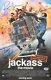 Bam Margera Chris Pontius +2 Cast Signed 11x17 Jackass Movie Poster Psa/dna Coa