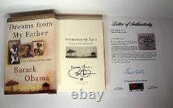 Barack Obama President Signed Autograph Dreams From My Father Book PSA/DNA COA