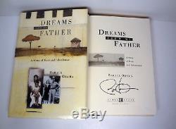 Barack Obama Signed Dreams From My Father 1995 1st Edition Book Psa/dna Coa