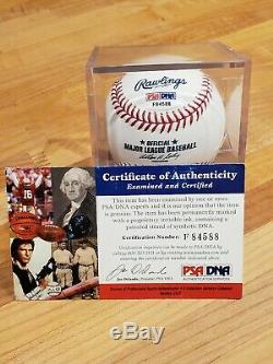 Barry Bonds Autograph Signed MLB Baseball AUTO PSA/DNA COA GIANTS