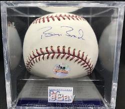 Barry Bonds Signed OMLB Baseball 10 PSA DNA COA Graded MINT + 9.5 Auto 9
