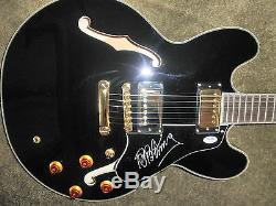 Bb King Signed Gibson Sheraton Guitar Proof Psa/dna! A Beauty! Coa Rare