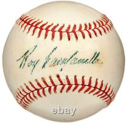 Beautiful 1955 Roy Campanella Pre Accident Single Signed Baseball PSA DNA COA