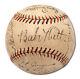 Beautiful Babe Ruth & Lou Gehrig 1933 Yankees Team Signed Baseball Psa Dna Coa