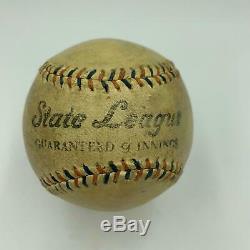 Beautiful Babe Ruth & Lou Gehrig Signed Autographed 1920's Baseball PSA DNA COA