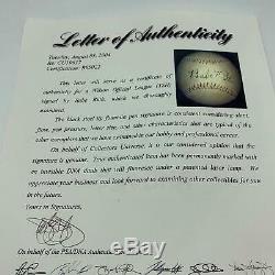 Beautiful Babe Ruth Single Signed Baseball With PSA DNA & JSA COA Bold Signature