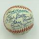 Beautiful Hall Of Fame Multi Signed Baseball 26 Sigs With Hank Aaron Psa Dna Coa