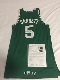 Beautiful Nike Kevin Garnett signed autograph jersey with coa From Psa/dna