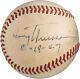 Beautiful President Harry S. Truman Single Signed Baseball Psa Dna & Jsa Coa
