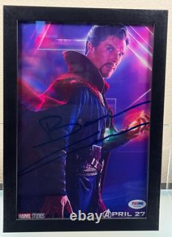 Benedict Cumberbatch Doctor Strange PSA/DNA COA Signed 7.5 x 11 Framed Photo