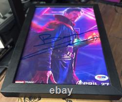 Benedict Cumberbatch Doctor Strange PSA/DNA COA Signed 7.5 x 11 Framed Photo