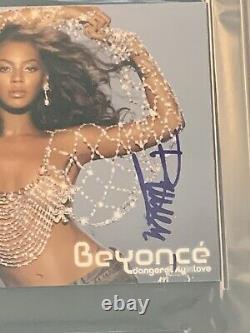 Beyonce Knowles Signed Dangerously Autograph CD Psa Dna Coa Slabbed Encap
