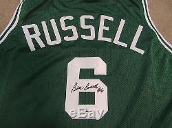 Bill Russell Autographed Signed Boston Celtics Jersey Psa / Dna Coa