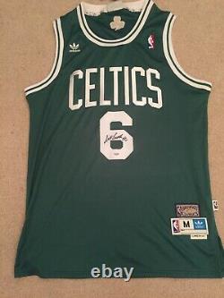 Bill Russell signed Boston Celtics Jersey PSA DNA Hologram Authentication COA