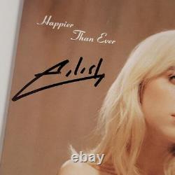 Billie Eilish autograph signed Happier Than Ever CD Cover PSA/DNA COA
