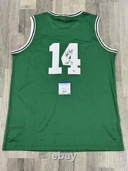 Bob Cousy Signed Autographed Mitchell & Ness Jersey PSA/DNA COA Boston Celtics