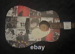 Bono Signed U2 Autographed F/s 41 Graphics Album Artwork Guitar Psa/dna Coa