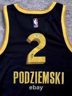 Brandin Podziemski Signed Autographed Golden State Warriors Jersey PSA/DNA COA