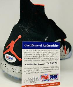 Brazil Barca PSG Neymar Signed Nike Jordan Soccer Cleat Auto PSA DNA ITP COA