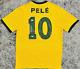 Brazil Pele Authentic Signed Soccer Jersey Autographed Beckett & Psa Dna Itp Coa
