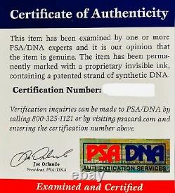 Brazil Pele Authentic Signed Soccer Jersey Autographed PSA DNA COA
