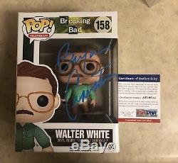 Breaking Bad Funko Pop Set Of 10 Signed Heisenberg Walter White Psa Dna Coa