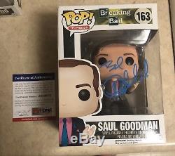 Breaking Bad Funko Pop Set Of 10 Signed Heisenberg Walter White Psa Dna Coa