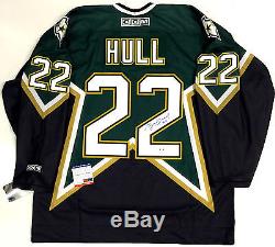 Brett Hull Dallas Stars Signed 1999 Stanley Cup CCM Jersey Psa/dna Coa