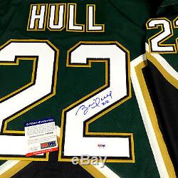 Brett Hull Dallas Stars Signed 1999 Stanley Cup CCM Jersey Psa/dna Coa