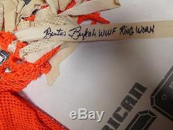 Brutus Beefcake Signed WWE 1980's WWF Ring Worn Used Shirt PSA/DNA COA Autograph