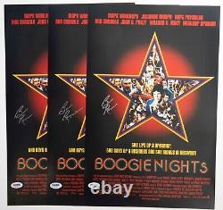 Burt Reynolds Signed Boogie Nights 11x17 Photo PSA/DNA COA Film Poster Autograph