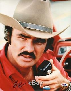 Burt Reynolds Signed Smokey & the Bandit 11x14 Photo PSA/DNA COA Auto'd Picture