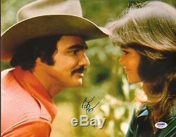 Burt Reynolds Signed Smokey & the Bandit 11x14 Photo PSA/DNA COA with Sally Field