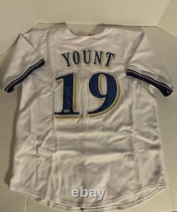 COA Robin Yount Signed Brewers Jersey PSA DNA
