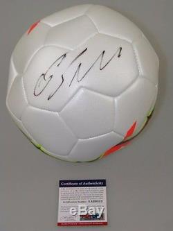 CRISTIANO RONALDO Hand Signed Soccer Ball + PSA DNA COA BUY GENUINEREAL MADRID