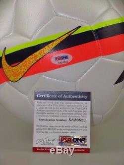 CRISTIANO RONALDO Hand Signed Soccer Ball + PSA DNA COA BUY GENUINEREAL MADRID