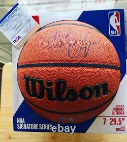 Cade Cunningham Signed Autographed Wilson Authentic NBA Basketball PSA/DNA COA