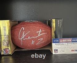 Cam Newton Autographed PSA/DNA COA Authentic The Duke 2011 NFL Draft Game Ball