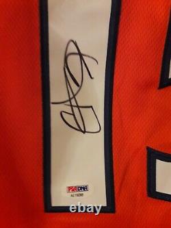 Carmelo Anthony Signed Syracuse Orangemen Custom Jersey Sz XL Psa Dna Coa