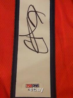 Carmelo Anthony Signed Syracuse Orangemen Custom Jersey Sz XL Psa Dna Coa