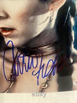 Carrie Fisher PSA/DNA COA Signed 8x10 Photo Autographed Star Wars Princess Leia