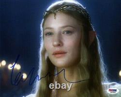 Cate Blanchett Lord of the Rings Signed Autographed 8x10 Photo PSA/DNA COA