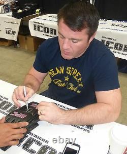 Chael Sonnen Signed UFC Glove PSA/DNA COA Autograph 159 148 117 136 109 104 98