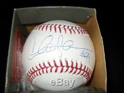 Charlie Sheen autographed AUTHENTIC BASEBALL PSA/DNA COA