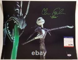 Chris Sarandon signed 16x20 Photo #1 Nightmare Jack Skellington A PSA/DNA COA