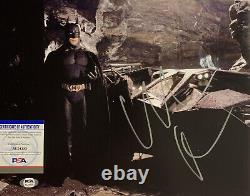 Christian Bale Signed 11x14 Photo PSA/DNA COA Batman The Dark Knight Bruce Wayne