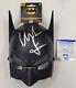 Christian Bale Signed Batman The Dark Knight Mask Prop Autograph Psa/dna Coa