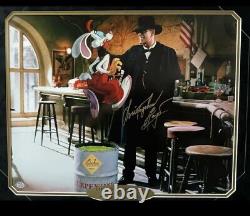 Christopher Lloyd Signed 16x20 Photo Framed Who Framed Roger Rabbit PSA/DNA COA