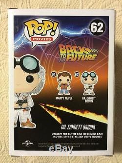Christopher Lloyd Signed Autographed BACK TO THE FUTURE Funko Pop PSA/DNA COA 1
