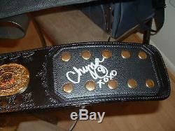 Chyna Wwe Authentic Womens Championship Belt Signed Autograph Psa/dna Coa